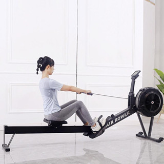 máy tập thể dục tại nhà F500 AIR ROWER tăng sức bền máy tập thể dục toàn thân kiểu chèo thuyền
