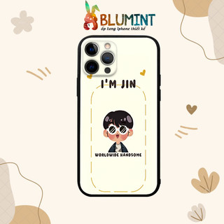 Ốp lưng iphone BTS I'm Jin cho iPhone 12ProMax iPhone 11 X XsMax Xr iPhone 7 8Plus  BLUBTS0778