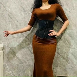 (tặng liner)Gen nịt bụng giảm eo - latex gile thông hơi