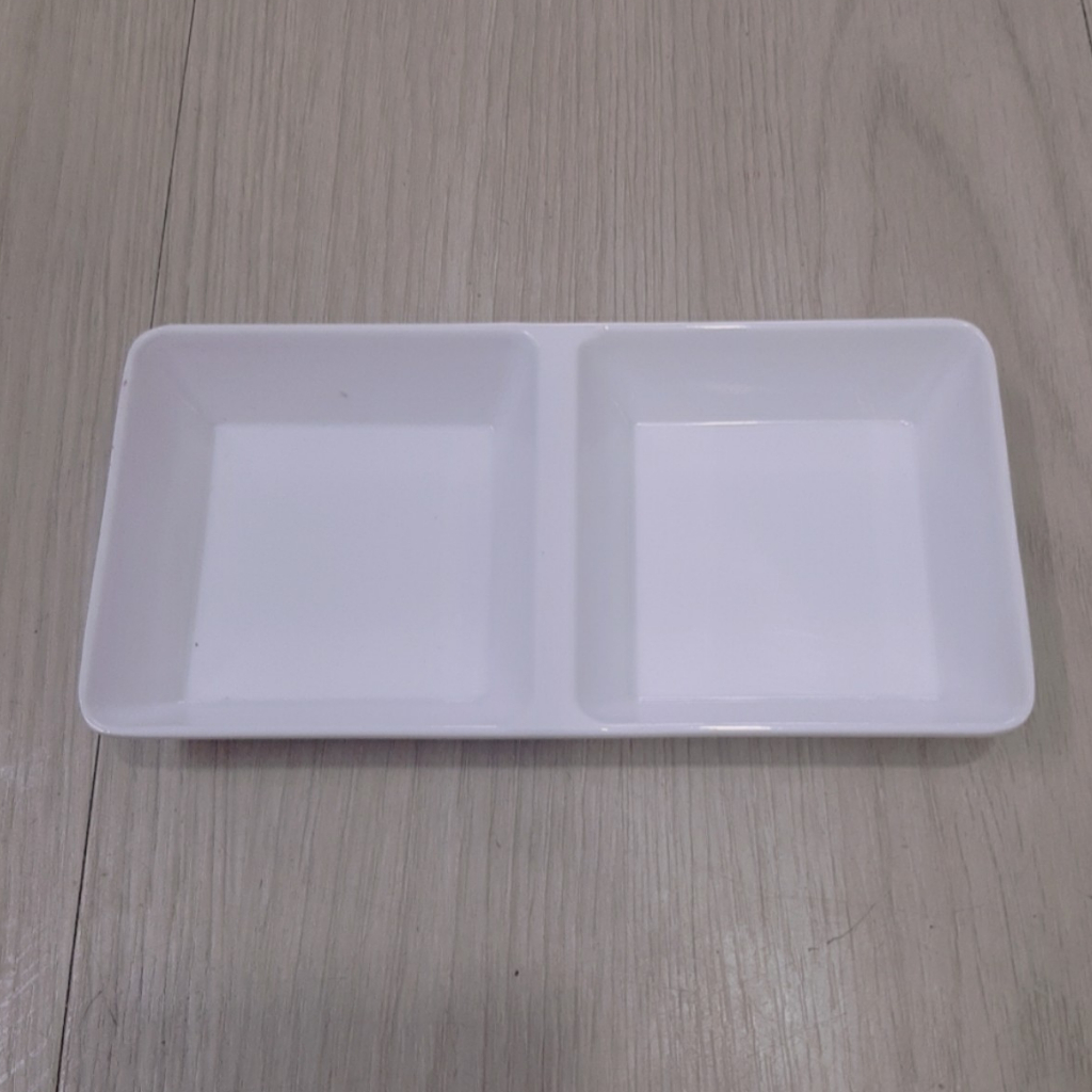 Chén đựng gia vị, nước chấm nhựa Melamine màu trắng nhiều Size