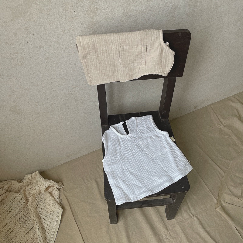 Áo xô muslin ba lỗ mát mẻ cho bé Tiệm Su Kids