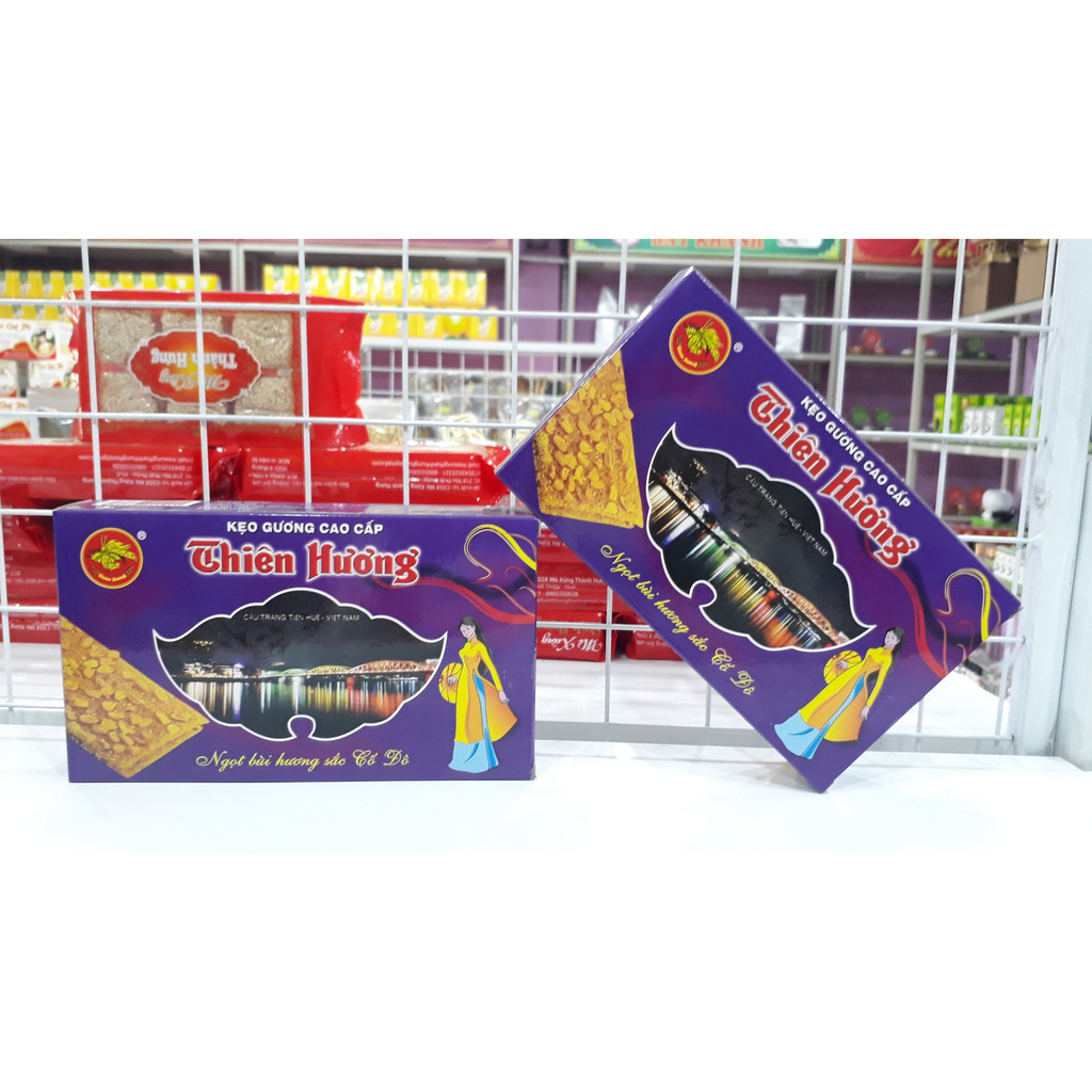 KẸO GƯƠNG HỘP THIÊN HƯƠNG 250GR