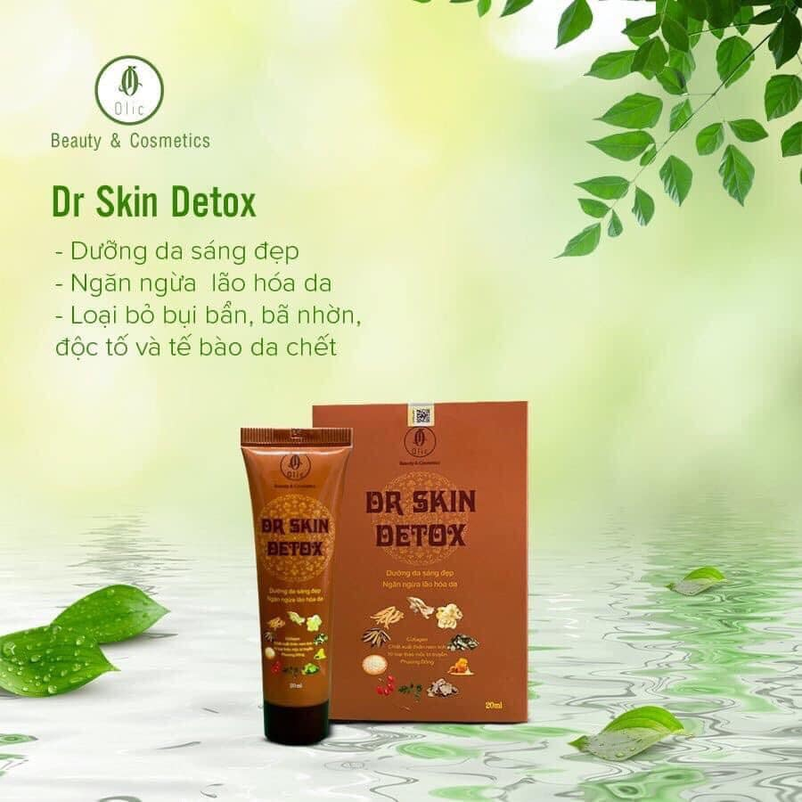 Mặt nạ thải độc, hút nám, sáng da Dr Skin Detox Olic mẫu mới 20ml