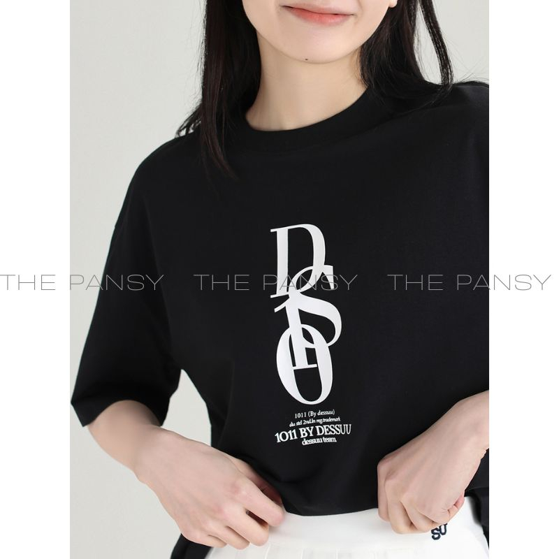(PRE - ORDER) Áo phông DESSUU Mã 049 logo dọc DS10