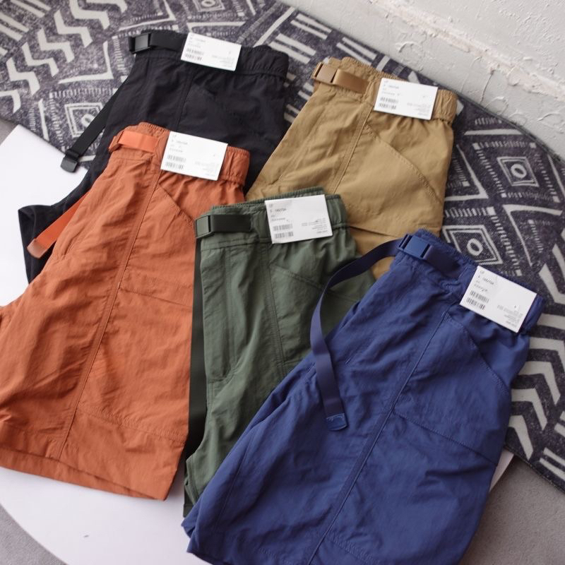 Quần Short Nhiều Túi Phong Cách Nhật Bản Thời Trang Mùa Hè Dành Cho Nam Và Nữ 2023