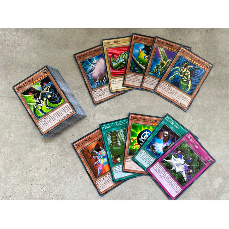 Bài Yugioh Tiếng Việt - Bộ bài Côn Trùng Haga