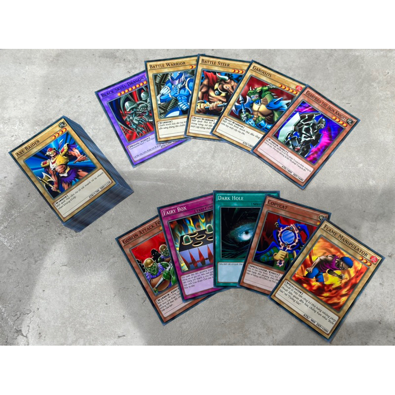Bài in Yugioh Tiếng Việt - Bộ bài Joey Wheeler