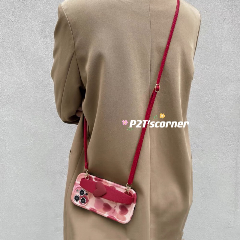 Ốp tim kèm dây đeo