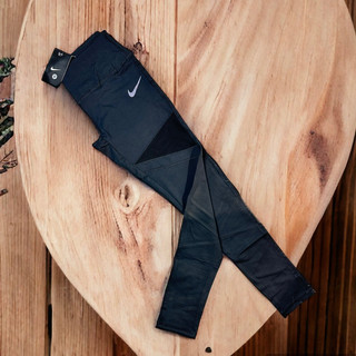 Quần legging nữ phối lưới