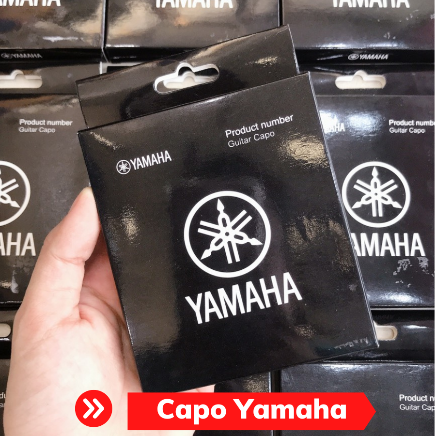 Capo Đàn Acoustic Guitar Yamaha - Kẹp Tăng Tông Cho Đàn Ghi-ta Có Đầu Nhổ Chốt Chặn Giữ Dây Trên Ngựa
