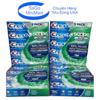 Kem đánh răng Crest complete Extra Whitening Scope Advanced Freshness 232g Của Mỹ