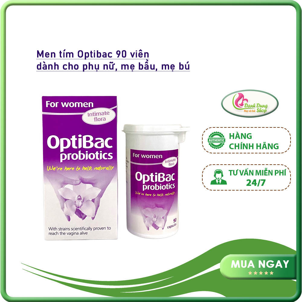 Men vi sinh Optibac tím (Optibac For Women) chuẩn nội địa UK