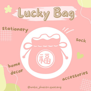 🧧lucky bag túi quà may mắn theo chủ đề🧧