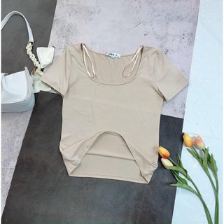Áo Thun Crop Nữ Love J