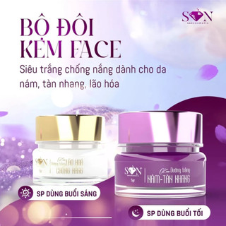 Siêu phẩm kem face son tóc tiên- kem face trắng da.mờ thâm mụn,mờ nám