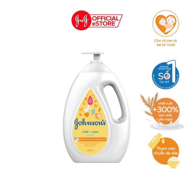 Sữa tắm Johnson Baby 1000ml