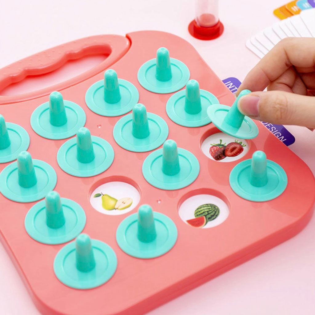 Đồ chơi lật hình luyện trí nhớ Montessori giúp bé tăng khả năng nhận biết, ghi nhớ hình ảnh_ SP23
