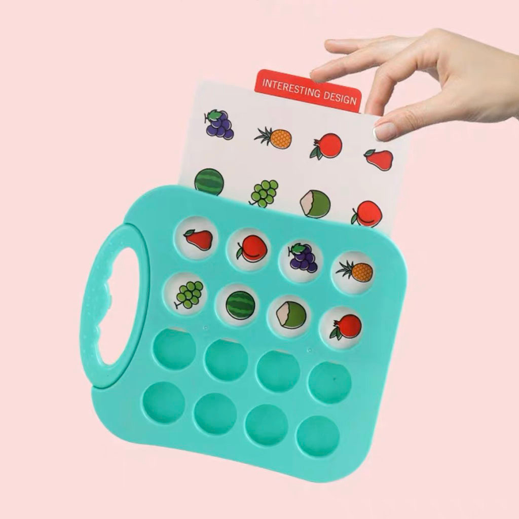 Đồ chơi lật hình luyện trí nhớ Montessori giúp bé tăng khả năng nhận biết, ghi nhớ hình ảnh_ SP23