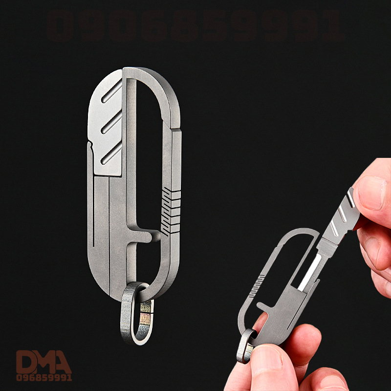 Phụ kiện dã ngoại,dụng cụ phượt dao EDC titan (TR-04)