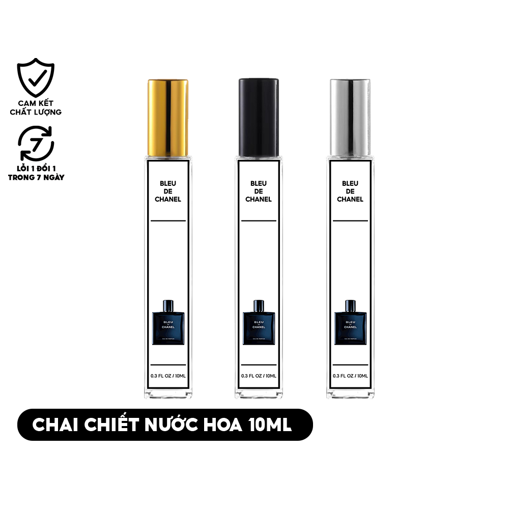 Tem nhãn dán chiết nước hoa 5ml, 10ml, 20ml... đã cắt sẵn tất cả các mùi