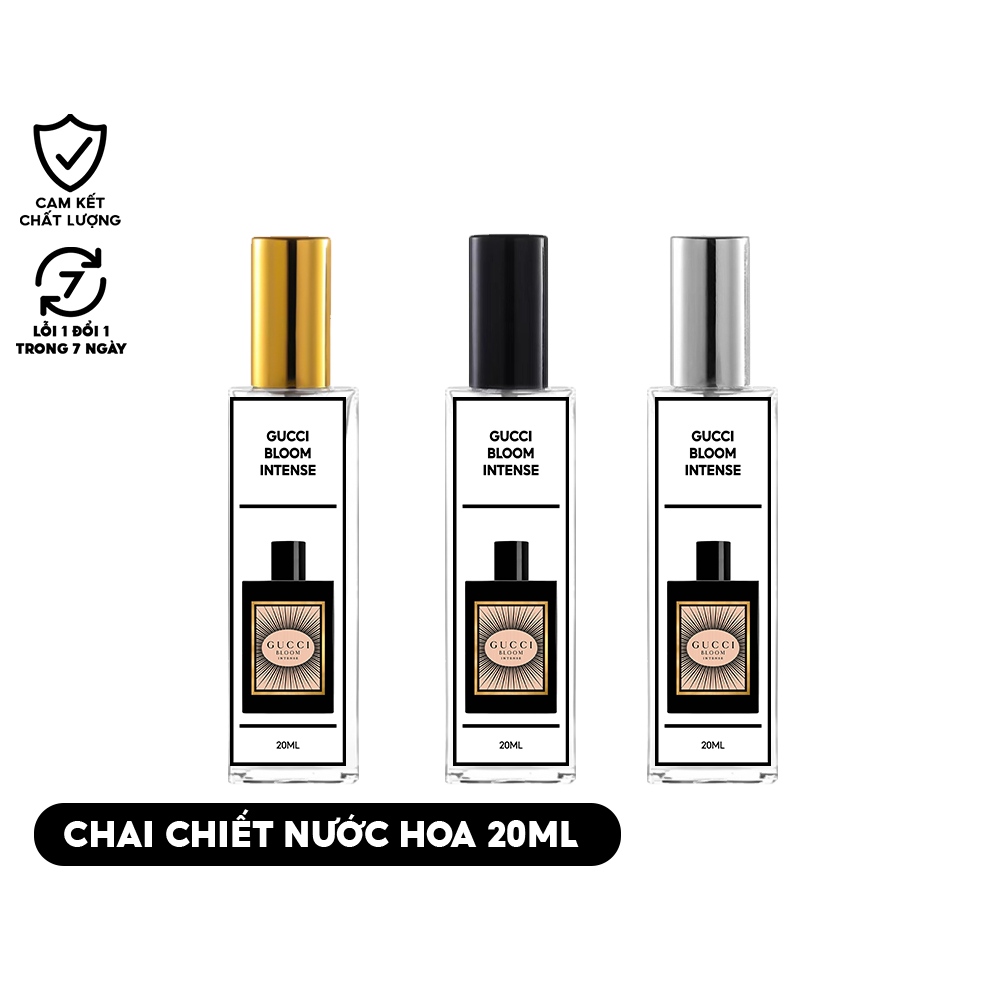 Tem nhãn dán chiết nước hoa 5ml, 10ml, 20ml... đã cắt sẵn tất cả các mùi