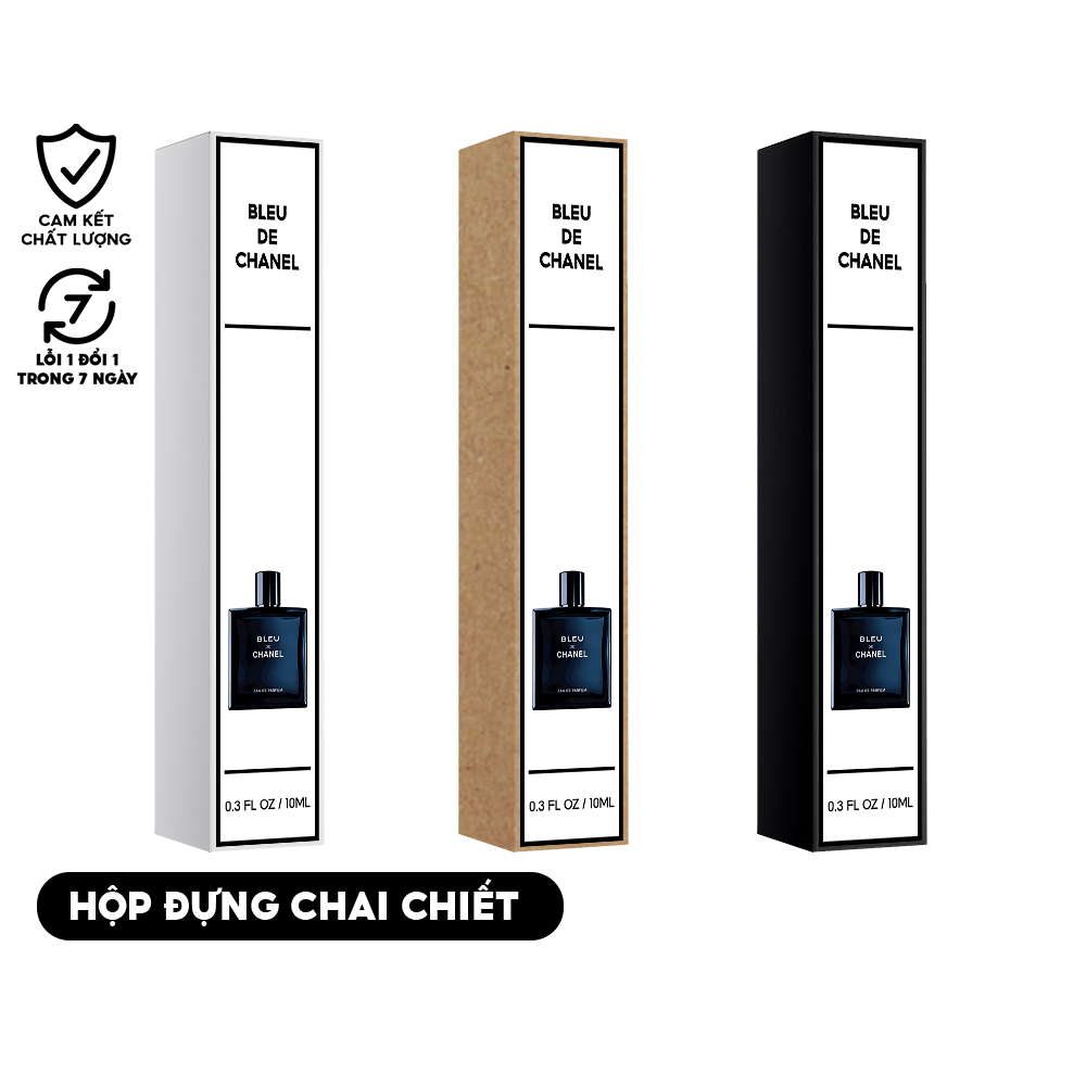 Tem nhãn dán chiết nước hoa 5ml, 10ml, 20ml... đã cắt sẵn tất cả các mùi