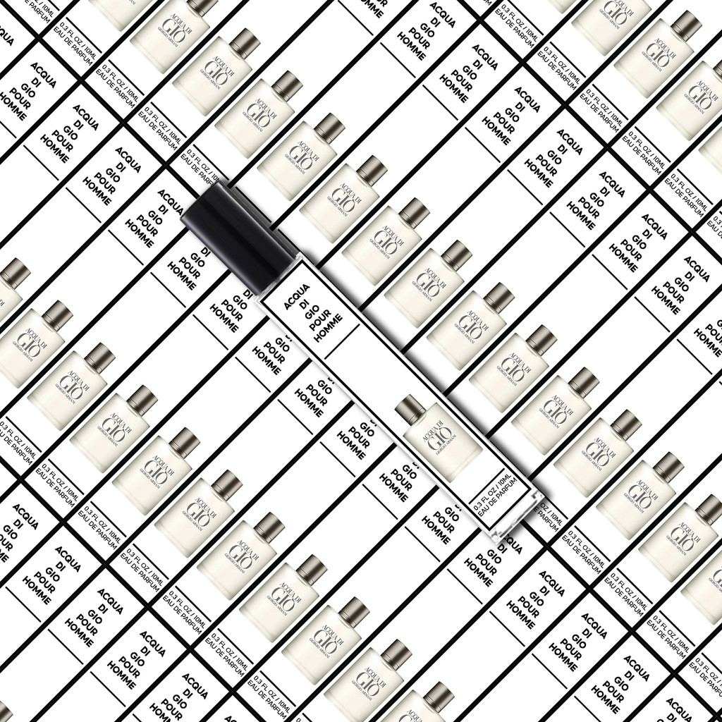 Tem nhãn dán chiết nước hoa 5ml, 10ml, 20ml... đã cắt sẵn tất cả các mùi