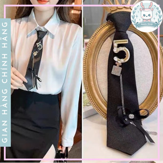 Cà vạt nữ - Cavat ngắn thời trang học sinh phong cách Hàn Quốc  (Có clip,ảnh thật)