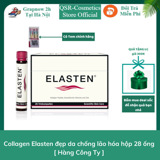 Collagen Elasten đẹp da chống lão hóa hộp 28 ống