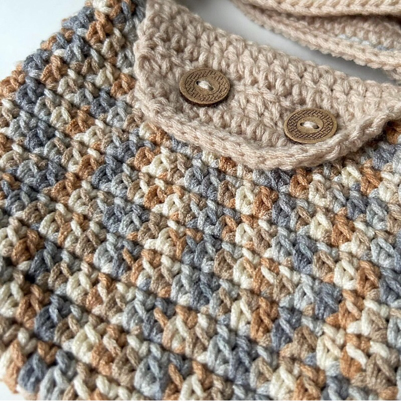 TÚI LEN ĐEO CHÉO HANDMADE VINTAGE