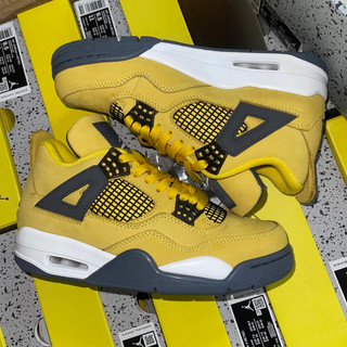 Giày air jordan 4 retro gs lightnghing | high quality