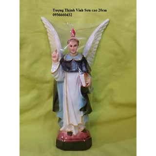 Tượng Thánh công giáo Vincent (Vinh Sơn) 15cm 17cm composite tượng thánh tông đồ công giáo