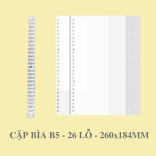 Combo Cặp Bìa Sổ Còng A5 B5 A4