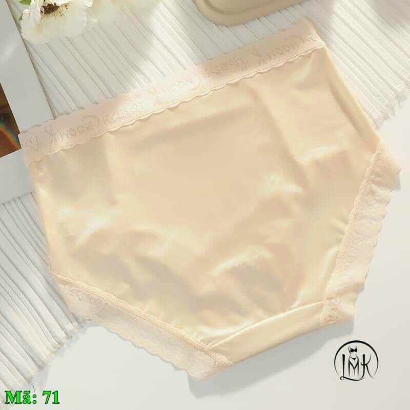 Quần Lót Nữ Satin Su Lụa Băng Siêu Nhẹ Phối Viền Ren Siêu Hot 792