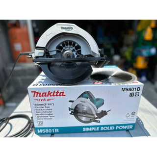 Máy cưa gỗ, máy cưa đĩa makita m5801b 1050w kèm lưỡi 185mm