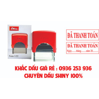 Khắc Dấu Đã Thanh Toán - Thương Hiệu Shiny