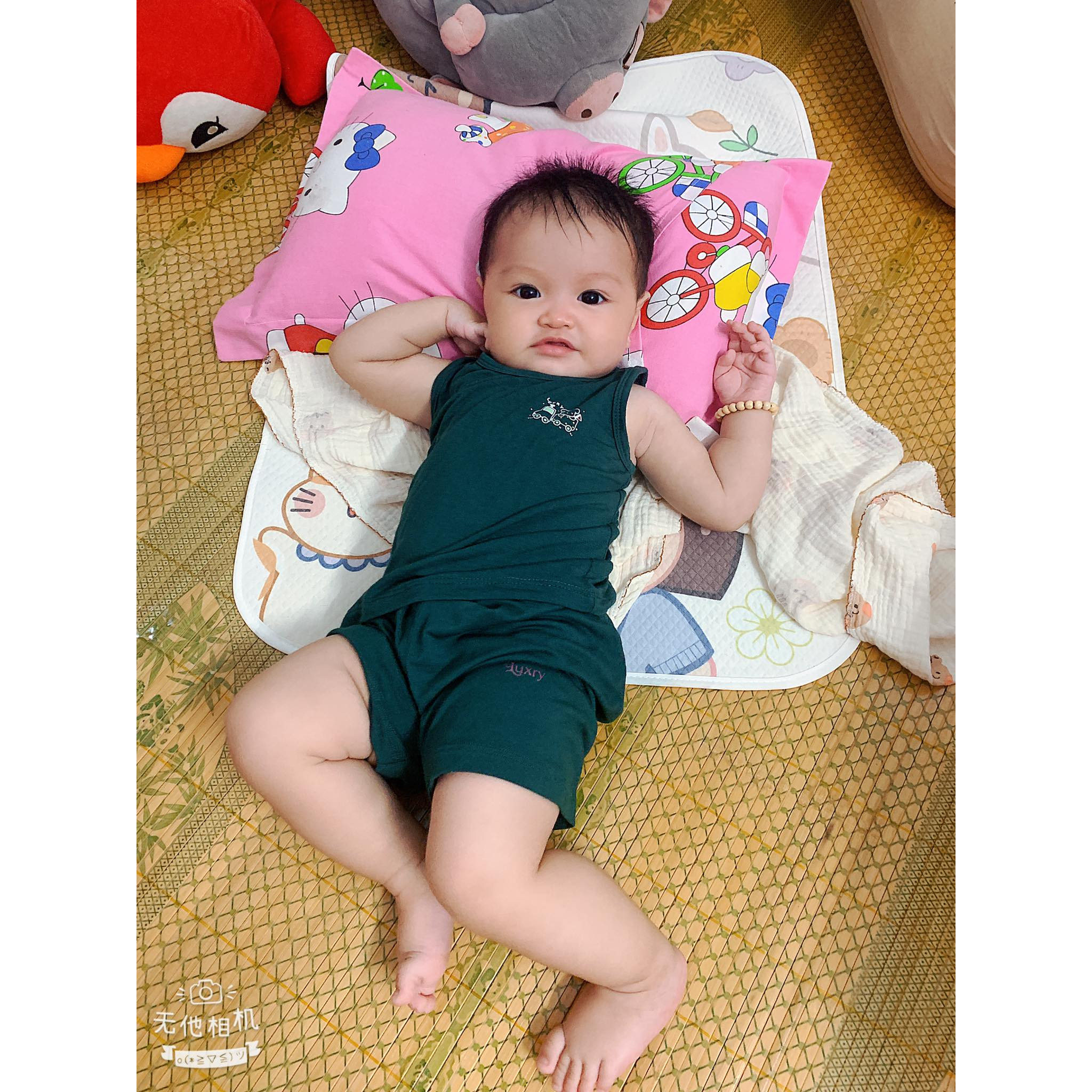 Bộ quần áo ba lỗ BASIC đăc biệt mừng sinh nhật Luxry cho bé từ 9 tháng đến 5 tuổi