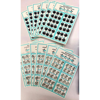 36 cái nút bóp nút bấm loại tốt của Đức đường kính 10mm