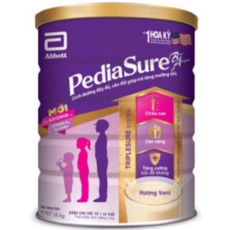 Combo 2 lon pediasure 1.6 kí