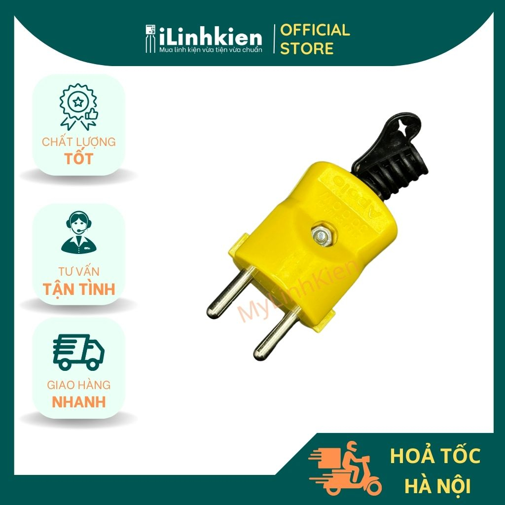 Phích cắm điện chịu tải cao 3000w chất lượng tốt.