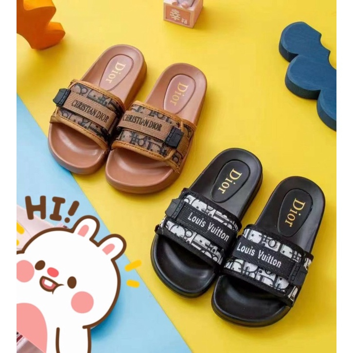 Dép lê thời trang hè 2023 cho bé trai bé gái, dép lê di or cực hót sz24-35