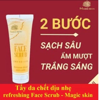 Tẩy da chết mặt Face Crusb Magic Skin