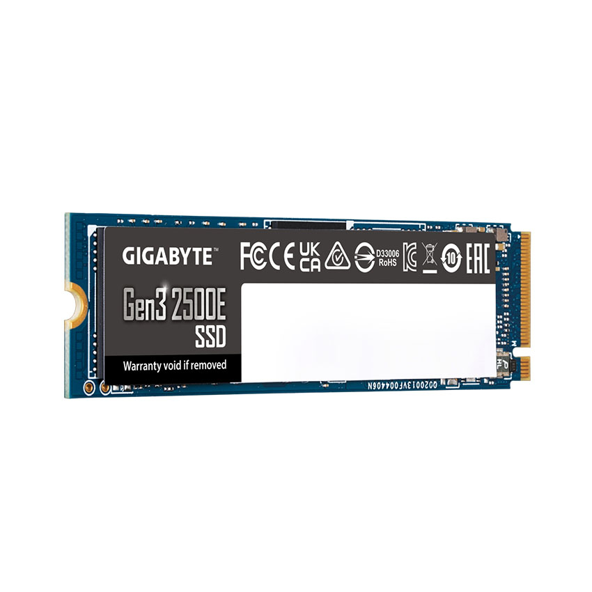 Ổ CỨNG SSD GIGABYTE 2500E 1TB PCIE GEN 3.0X4 (ĐỌC 2400MB/S GHI 1800MB/S) lựa chọn xứng đáng cho việc nâng cấp PC