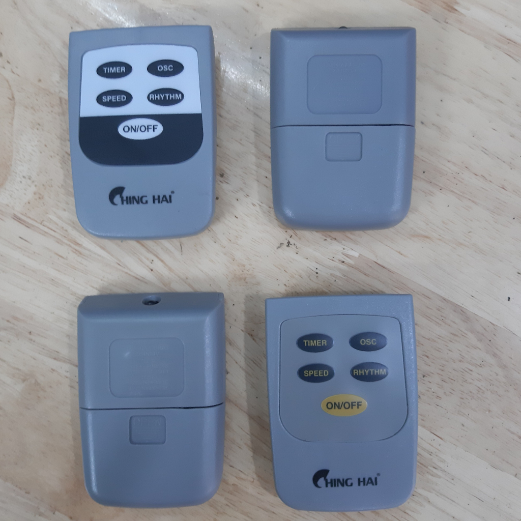 Điều khiển quạt treo tường Chinghai - remote Ching hai Chính hãng