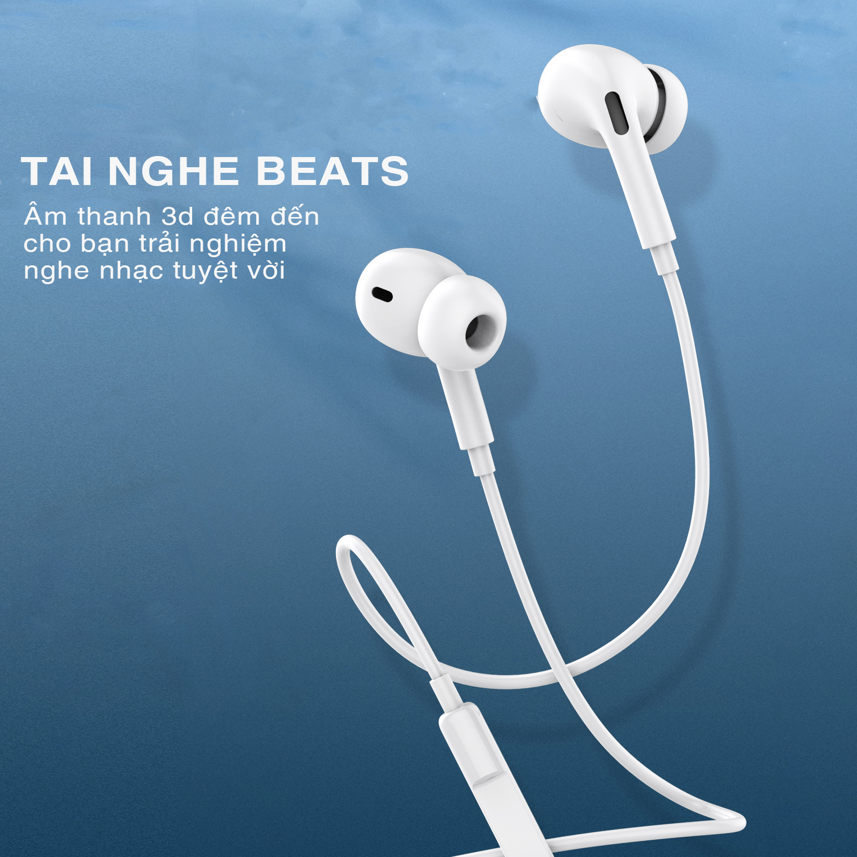 Tai Nghe Cửa Sổ Bluetooth G33P Sendem Chân Dẹt Phù Hợp Cho Máy 7 Đến 14promax  Có Núm Cao Su Chống Ồn G33P