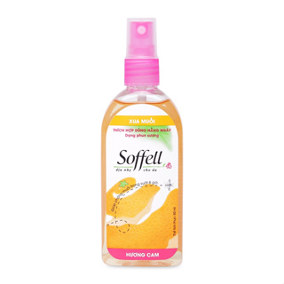 Xịt chống muỗi Soffell hương cam 80ml