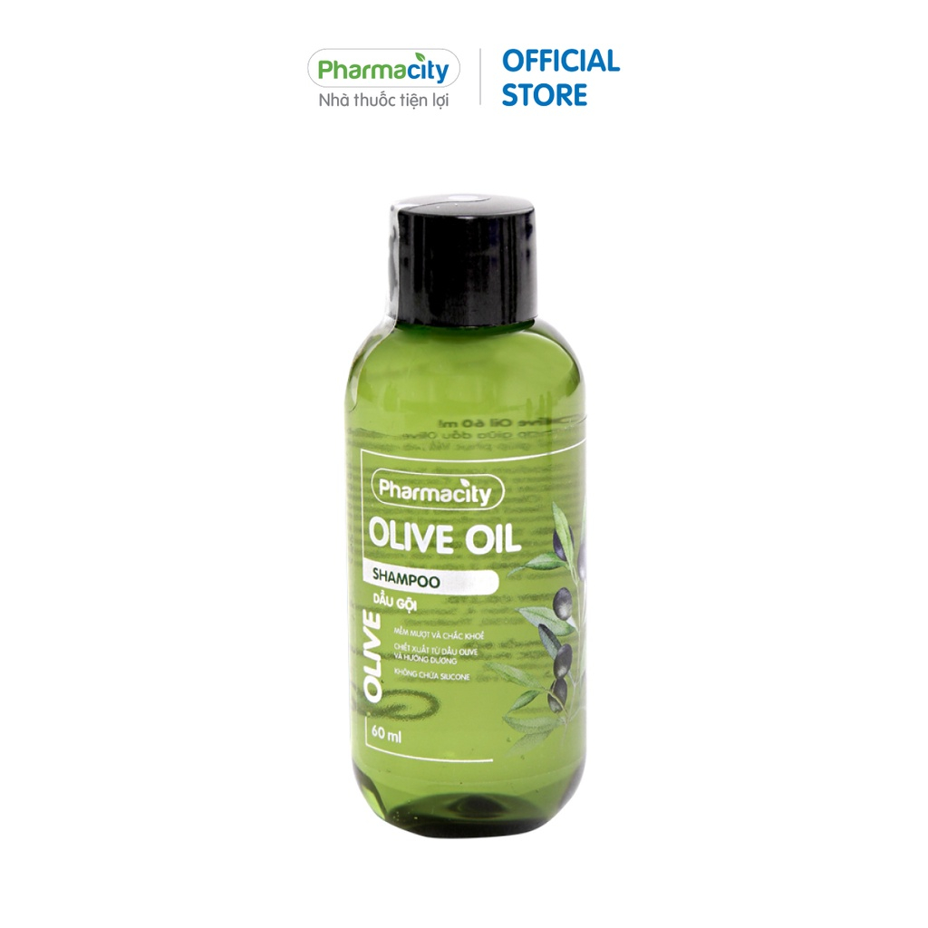 Dầu gội Pharmacity Olive Oil (Chai 60ml)