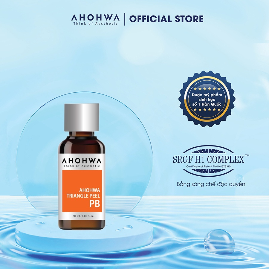 Peel dành cho da dầu mụn Ahohwa Triangle Peel PB