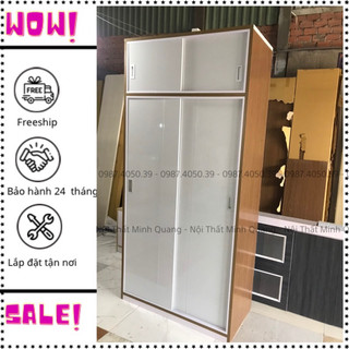 Tủ quần áo cửa lùa nhiều hộc kéo tiện ích nhựa Đài Loan cao cấp miễn phí vận chuyển tphcm