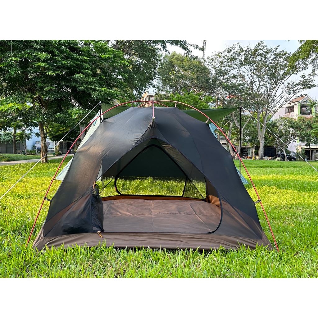 Lều cắm trại Ultralight Compo 4P D-Tend du lịch dã ngoại campoutvn A492